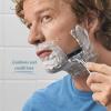 imageHarrys Shaving Kit for Men  Razor Handle 5 Razor Blade Refills Foaming Shave Gel and Travel Blade Cover  CharcoalChrome