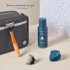 imageHarrys Travel Shaving Kit for Men  Toiletry Bag Razor Foaming Shave Gel and Blade Cover  TSA Friendly Shave Kit