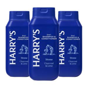 imageHarrys ExtraStrength AntiDandruff Mens 2 in 1 Shampoo and Conditioner  3 Pack 14 fl oz  Made with 2 Pyrithione ZincStone