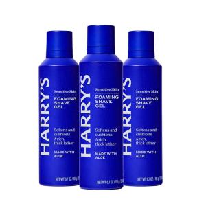 imageHarrys Shave Gel  Shaving Gel with an Aloe Enriched Formula  3 pack 67ozShave Gel