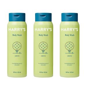 imageHarrys Mens Body Wash Shower Gel  Grove 16 Fl Oz Pack of 3Grove
