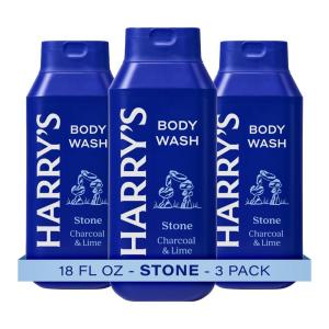 imageHarrys Mens Body Wash Shower Gel  Stone 16 Fl Oz Pack of 318 Fl Oz Pack of 3
