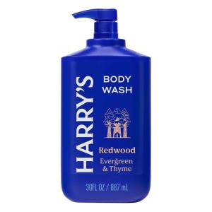imageHarrys Mens Body Wash Shower Gel Fig Scent 30 ozRedwood