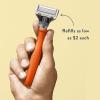 imageHarrys Razor for Men  Razor Handle and Razor Blade Cartridge  Shaving Gift Set for Him  Orange1 Handle  1 Blade