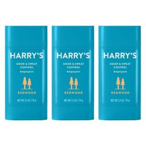 imageHarrys Antiperspirant Deodorant Sweat ampamp Odor Control Antiperspirant for Men Redwood 25 oz Pack of 3Sweat Control  Discontinued