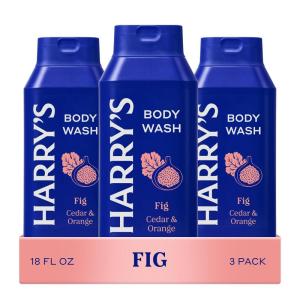 imageHarrys Mens Body Wash  Solstice  3 Pack 18 fl oz  Shower Gel for Men  No Parabens Sulfates or DyesFig