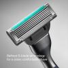 image:imageHarrys Plus Razor Shaving Kit for Men  Premium Handle and 3 Razor Blade Cartridges  Advanced Pivoting System  ClayClay