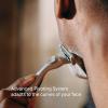 image:imageHarrys Plus Razor Shaving Kit for Men  Premium Handle and 3 Razor Blade Cartridges  Advanced Pivoting System  ClayTide
