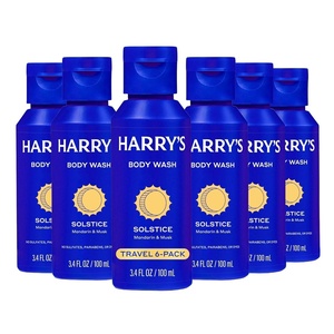 image:imageHarrys Travel Size Mens Body Wash  Redwood  6 Pack 34 fl oz  TSA Approved for Travel  Shower Gel for Men  No Parabens Sulfates or DyesSolstice