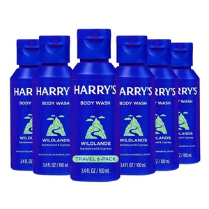 image:imageHarrys Travel Size Mens Body Wash  Redwood  6 Pack 34 fl oz  TSA Approved for Travel  Shower Gel for Men  No Parabens Sulfates or DyesWildlands